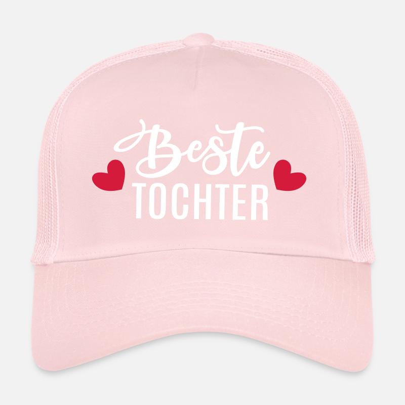 Beste Tochter Töchter Herz Trucker Cap