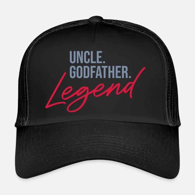 Citation de légende de l’oncle parrain Casquette trucker 