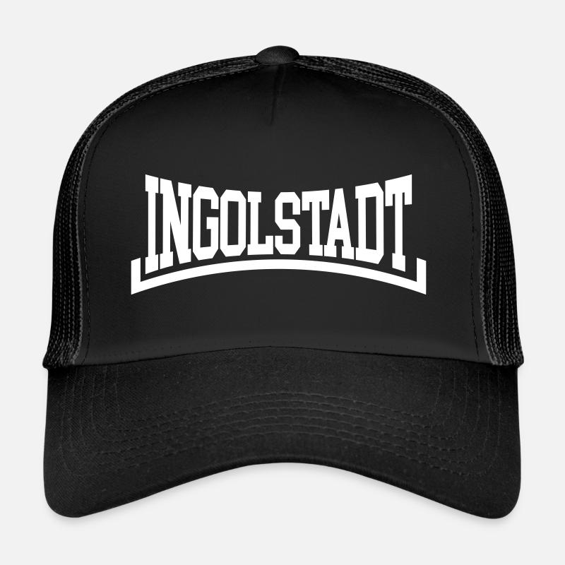Ingolstadt - Trucker Cap - Schwarz/Schwarz