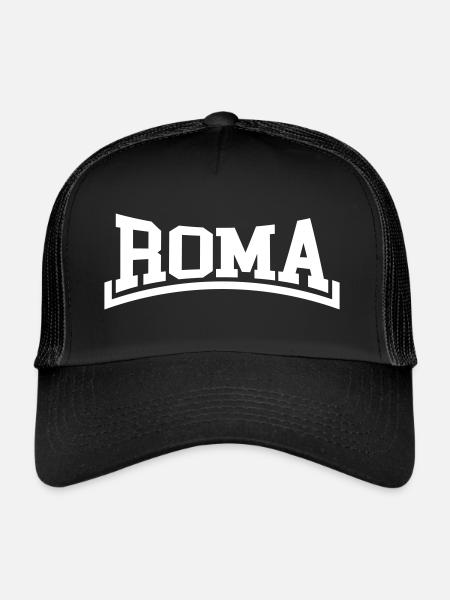 Rom - Trucker Cap - Schwarz/Schwarz