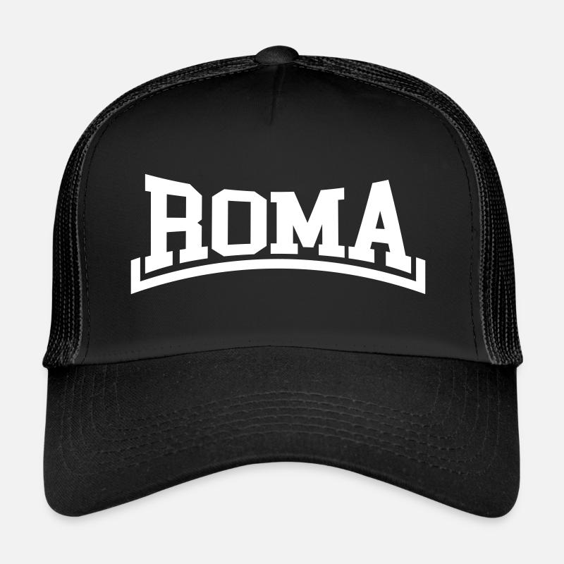 Rom - Trucker Cap - Schwarz/Schwarz