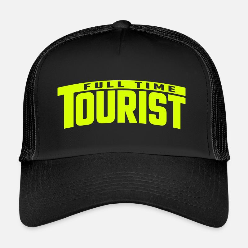Touriste à temps plein | Couleur changeable Casquette trucker 