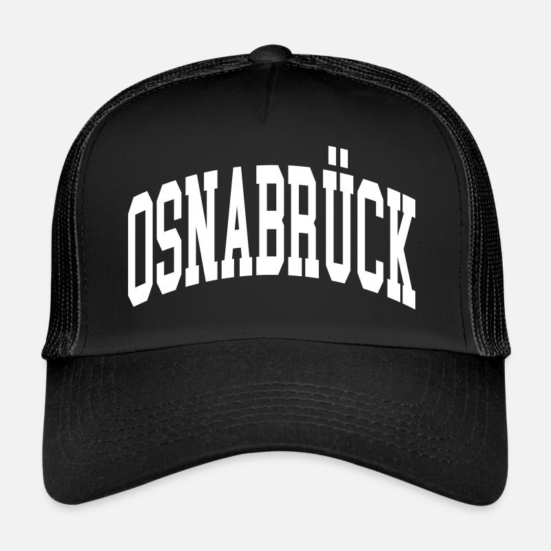 Osnabrück - Trucker Cap - Schwarz/Schwarz
