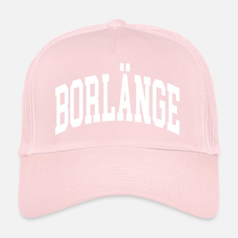 Longueur du bore Casquette trucker 