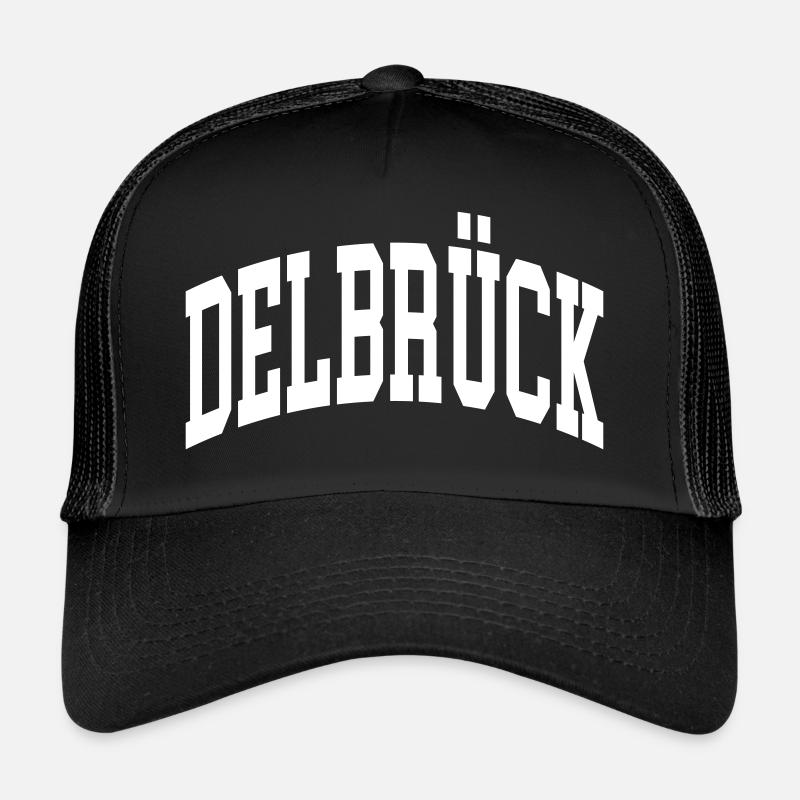 Delbrück - Trucker Cap - Schwarz/Schwarz