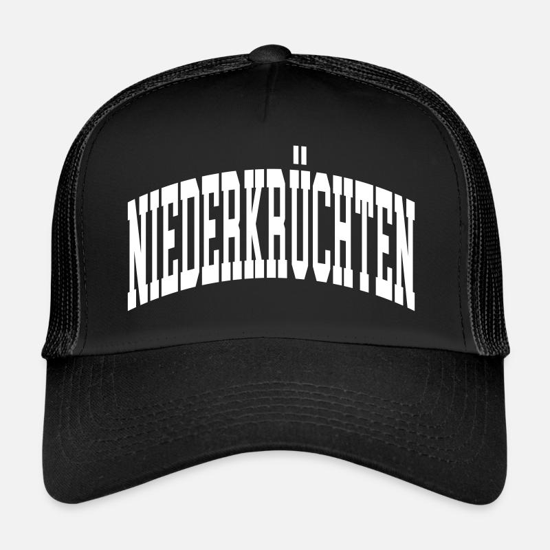 Niederkrüchten - Trucker Cap - Schwarz/Schwarz