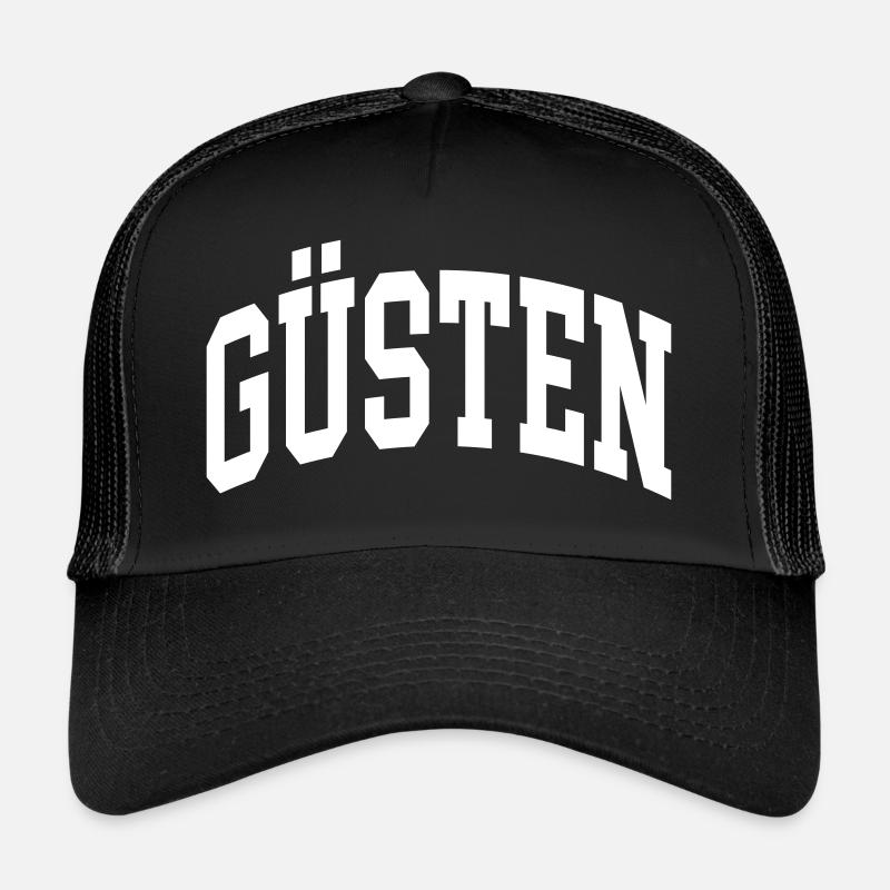 Güsten - Trucker Cap - Schwarz/Schwarz