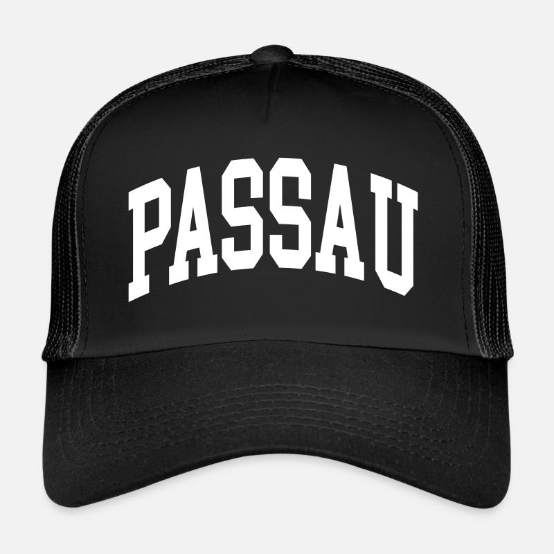 Passau - Trucker Cap - Schwarz/Schwarz