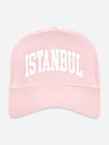 Istanbul - Trucker Cap - pale pink - Front