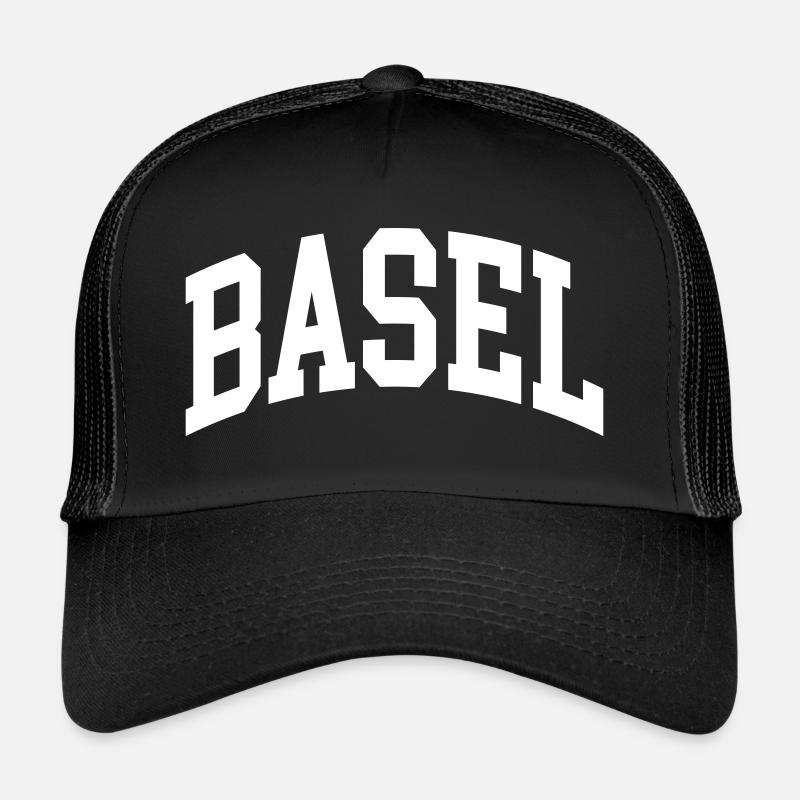 Basel - Trucker Cap - Schwarz/Schwarz