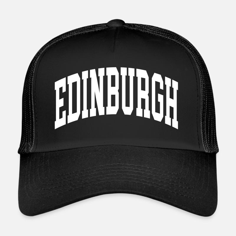 Edinburgh - Trucker Cap - black/black