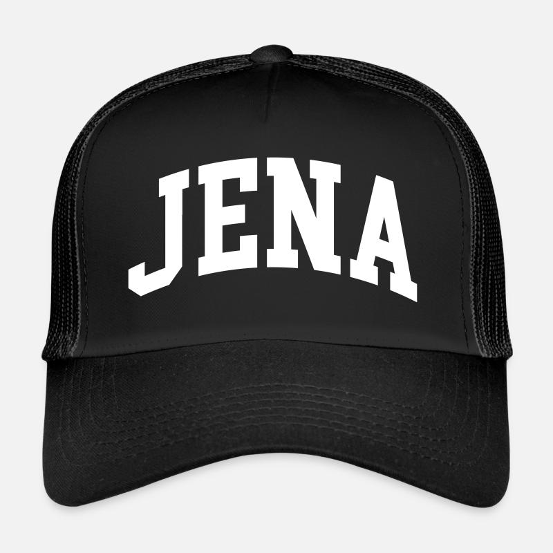 Jena - Trucker Cap - Schwarz/Schwarz
