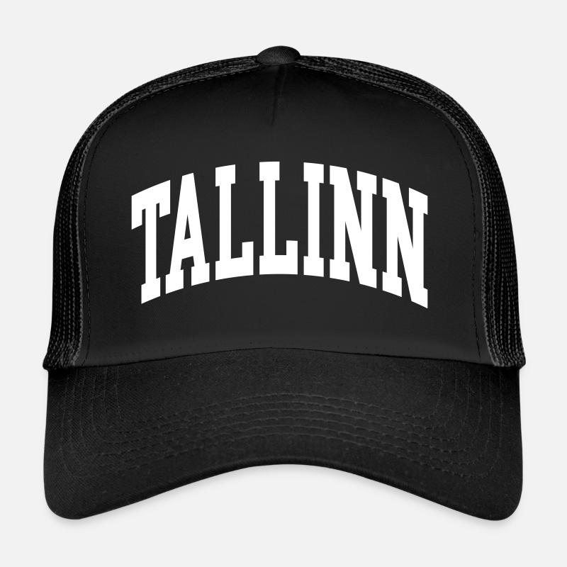 Tallinn - Trucker Cap - Schwarz/Schwarz