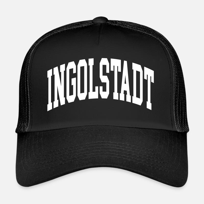 Ingolstadt - Trucker Cap - Schwarz/Schwarz