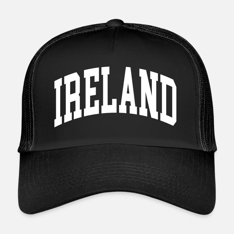 Ireland - Trucker Cap - black/black