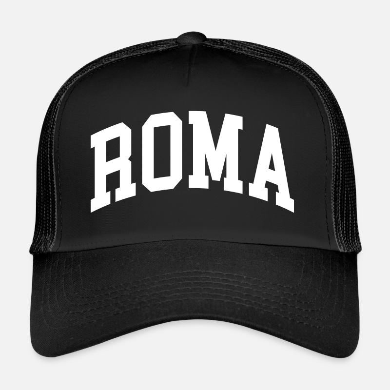 Rom - Trucker Cap - Schwarz/Schwarz