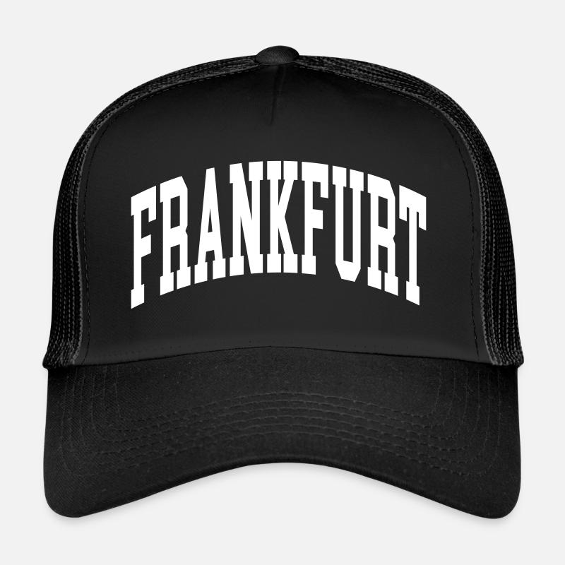 Frankfurt - Trucker Cap - Schwarz/Schwarz