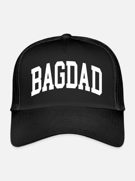 Baghdad - Trucker Cap - black/black - Front