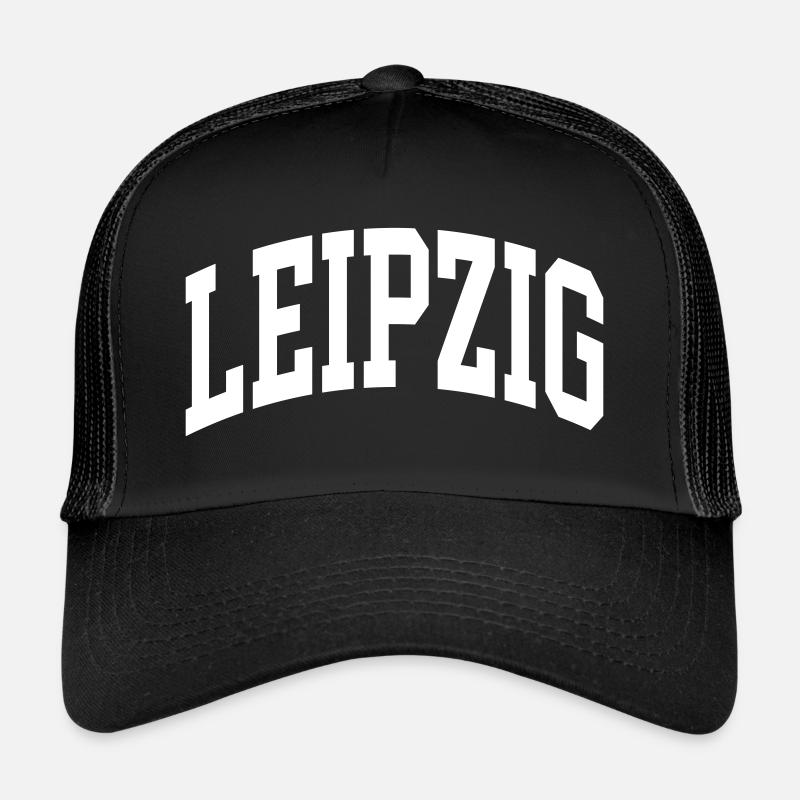 Leipzig - Trucker Cap - Schwarz/Schwarz
