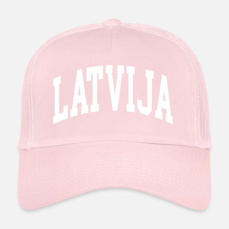 Latvia Trucker Cap