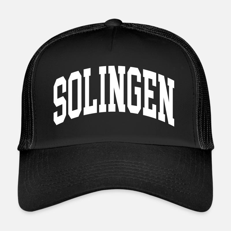 Solingen - Trucker Cap - Schwarz/Schwarz