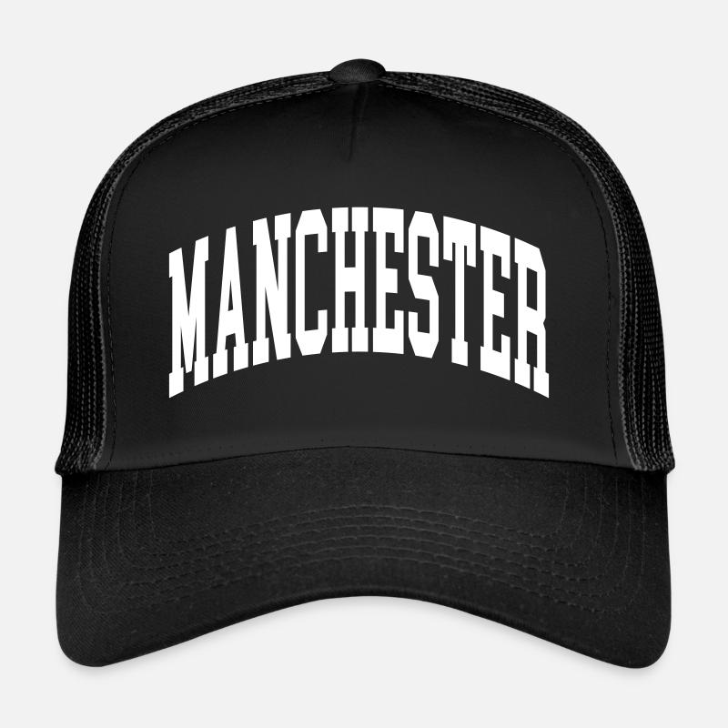 Manchester - Trucker Cap - Schwarz/Schwarz