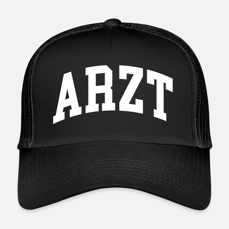 Arzt - Trucker Cap - Schwarz/Schwarz