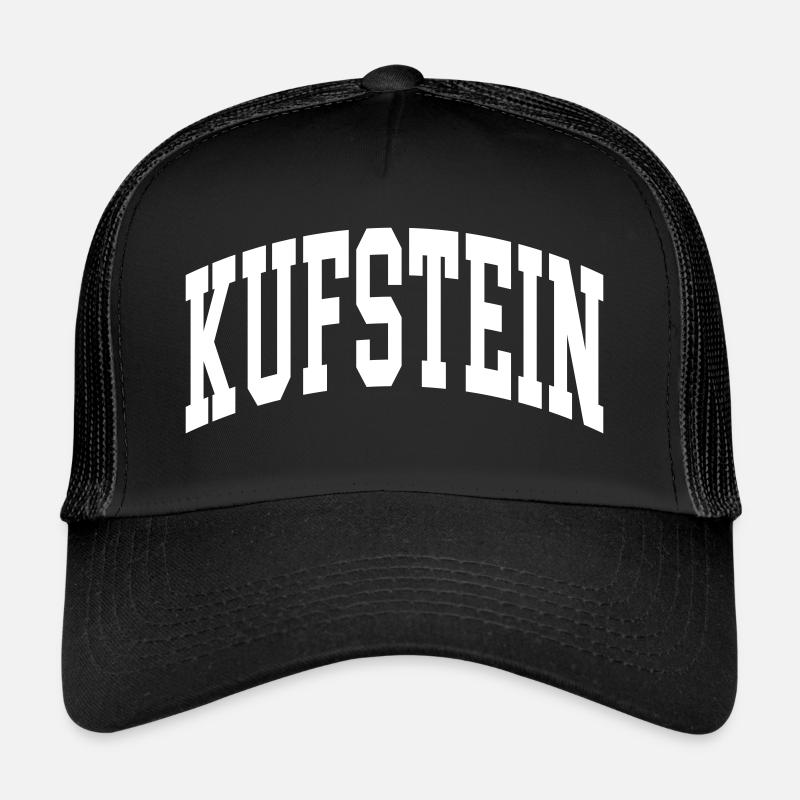 Kufstein - Trucker Cap - Schwarz/Schwarz