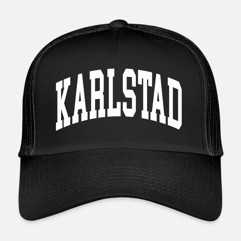 Karlstad - Trucker Cap - Schwarz/Schwarz