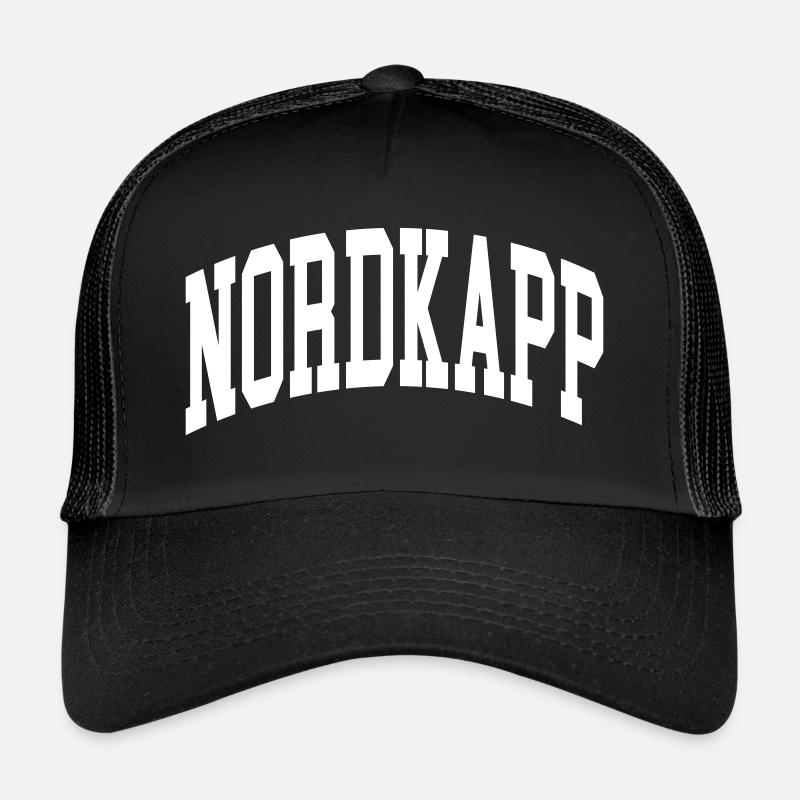 Cap Nord - Casquette trucker  - noir/noir