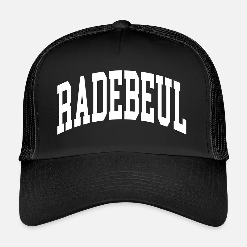 Radebeul - Trucker Cap - Schwarz/Schwarz