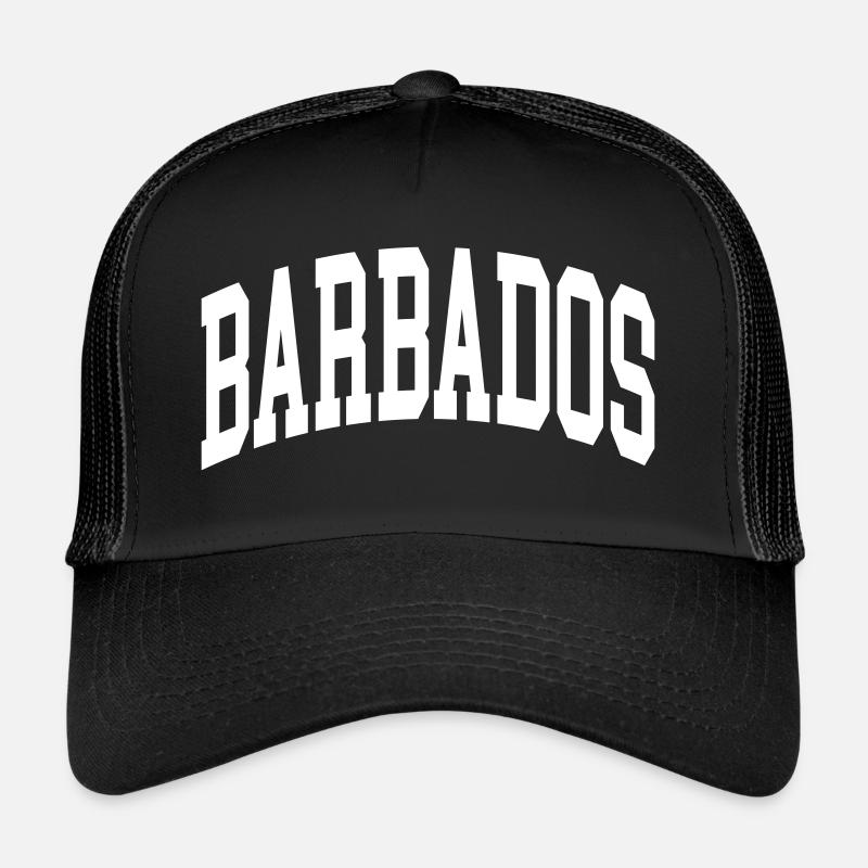 Barbados - Trucker Cap - Schwarz/Schwarz