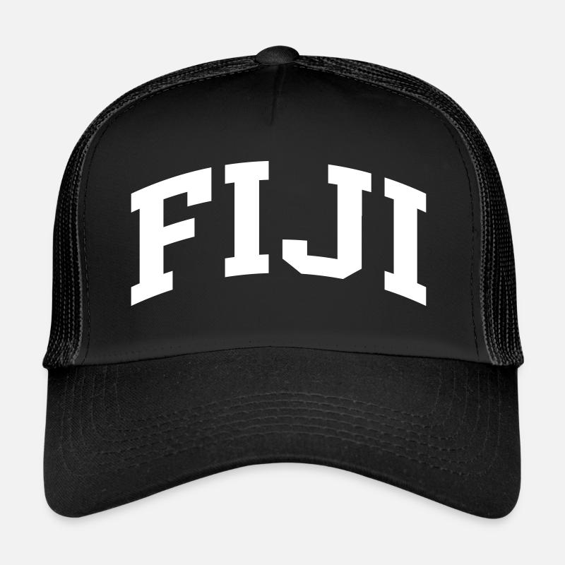 Fiji - Trucker Cap - black/black
