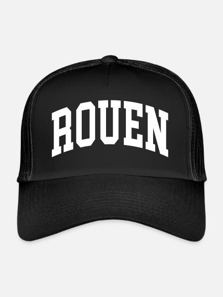 Rouen - Casquette trucker  - noir/noir - Devant