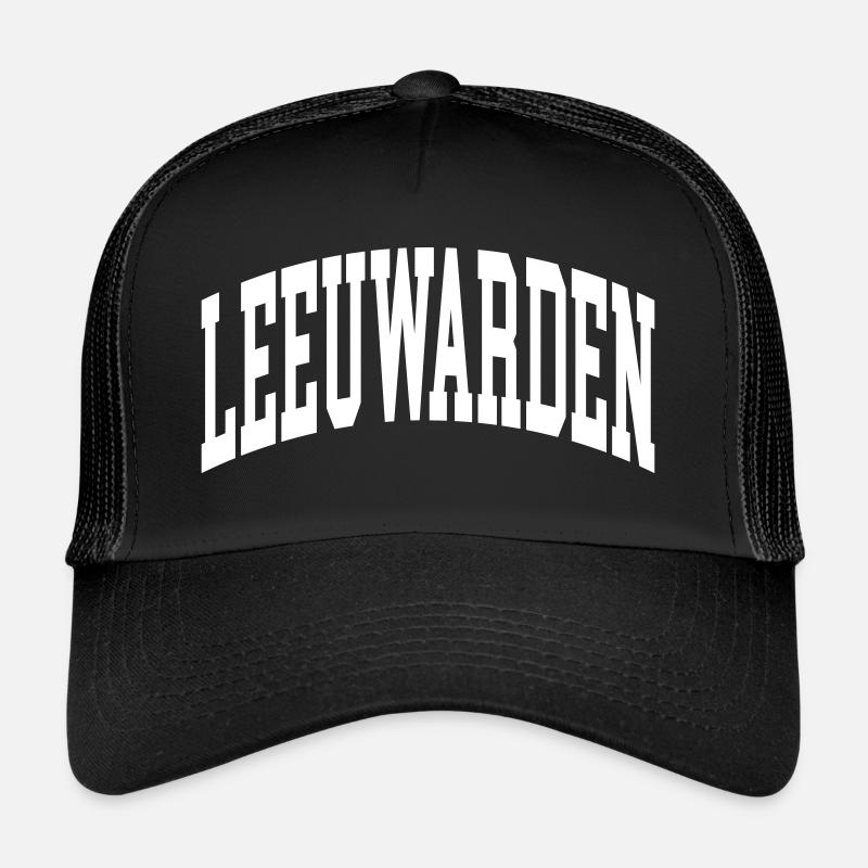 Leeuwarden - Trucker Cap - Schwarz/Schwarz