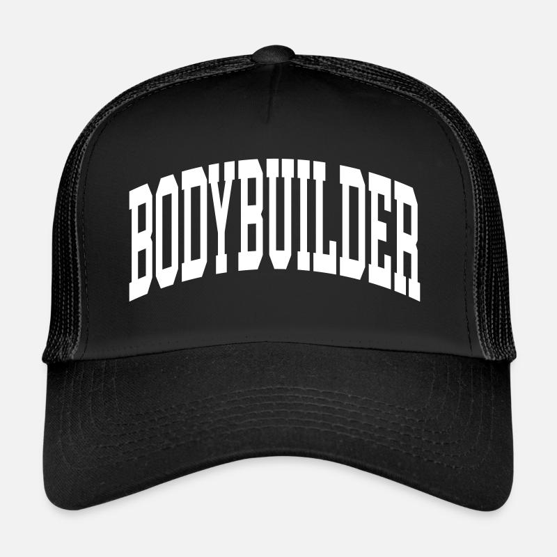 Bodybuilder - Trucker Cap - Schwarz/Schwarz