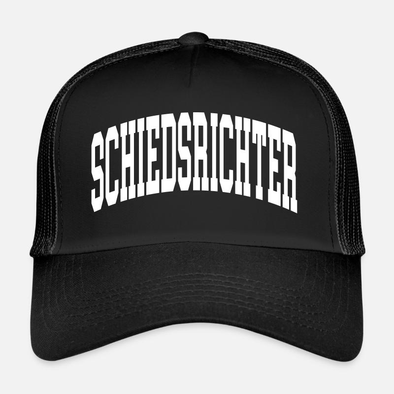Schiedsrichter - Trucker Cap - Schwarz/Schwarz