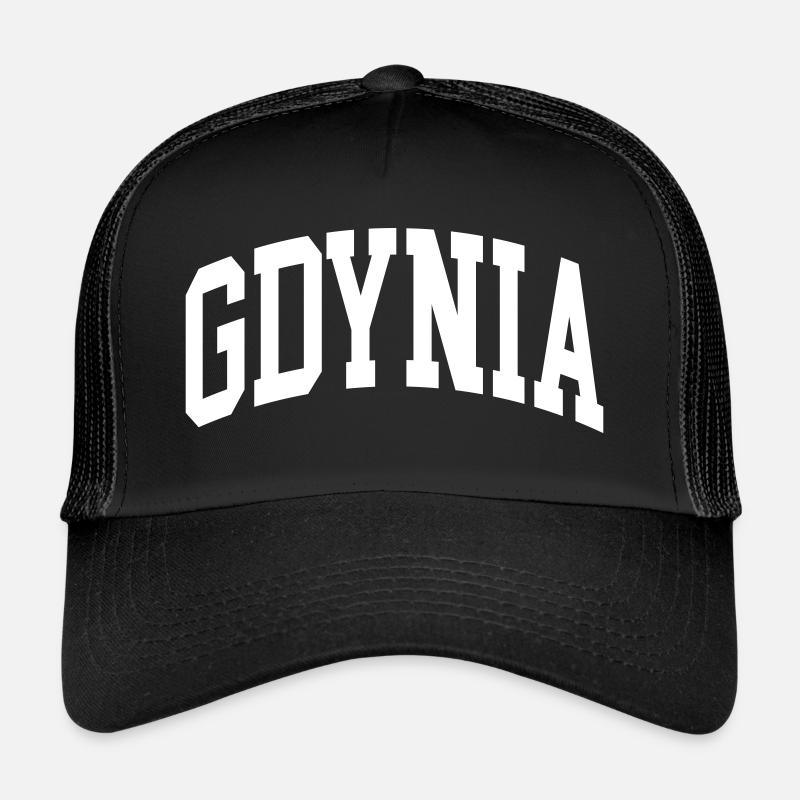 Gdynia - Trucker Cap - Schwarz/Schwarz