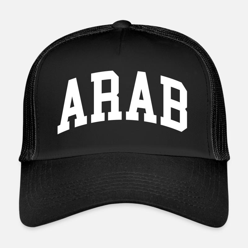 Arab - Trucker Cap - black/black