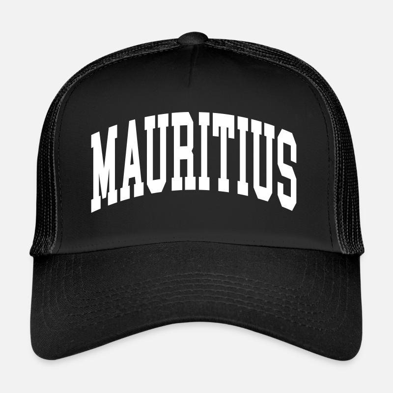 Mauritius - Trucker Cap - Schwarz/Schwarz