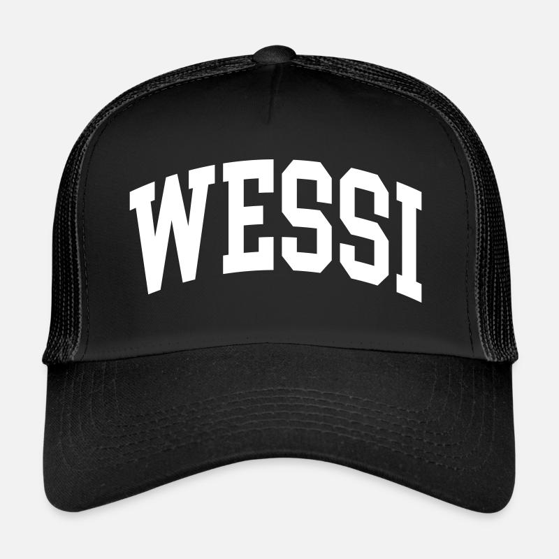 Wessi - Trucker Cap - Schwarz/Schwarz