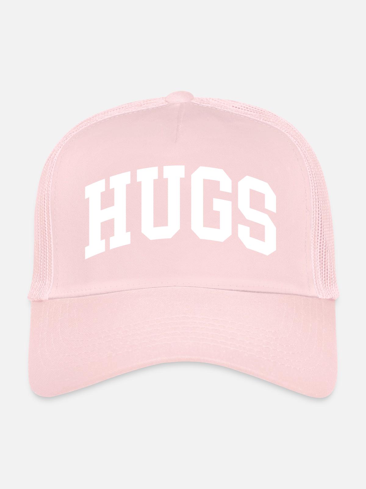 Hugs - Trucker Cap - pale pink - Front