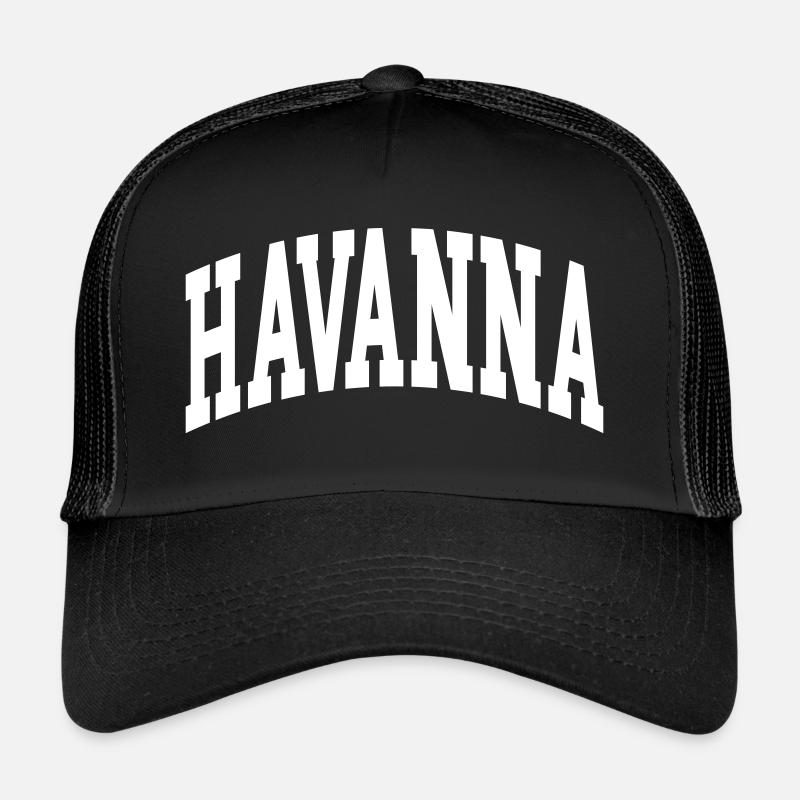Havana - Trucker Cap - black/black