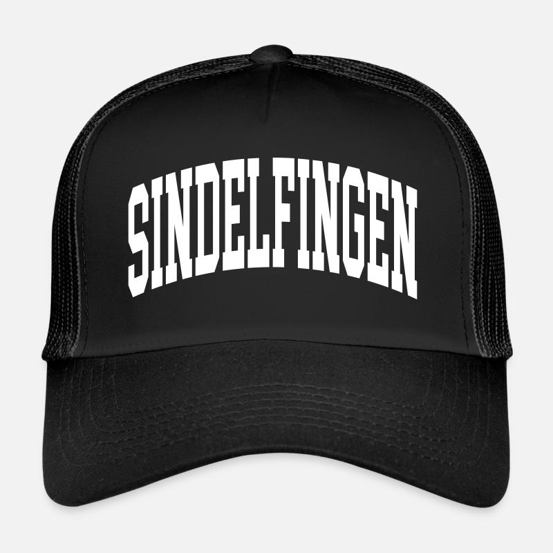 Sindelfingen - Trucker Cap - Schwarz/Schwarz