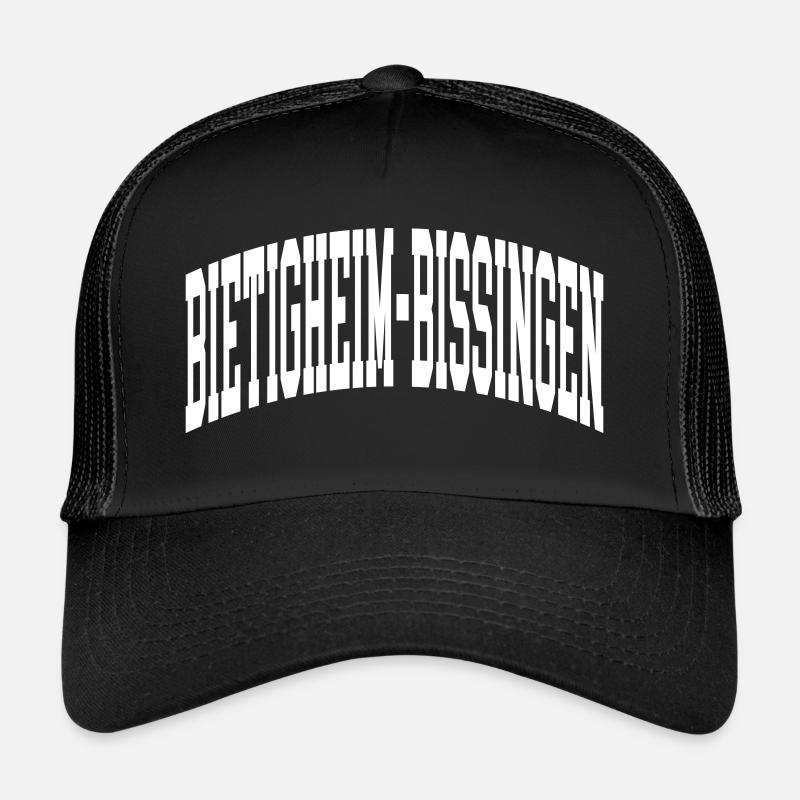 Bietigheim-Bissingen - Trucker Cap - Schwarz/Schwarz