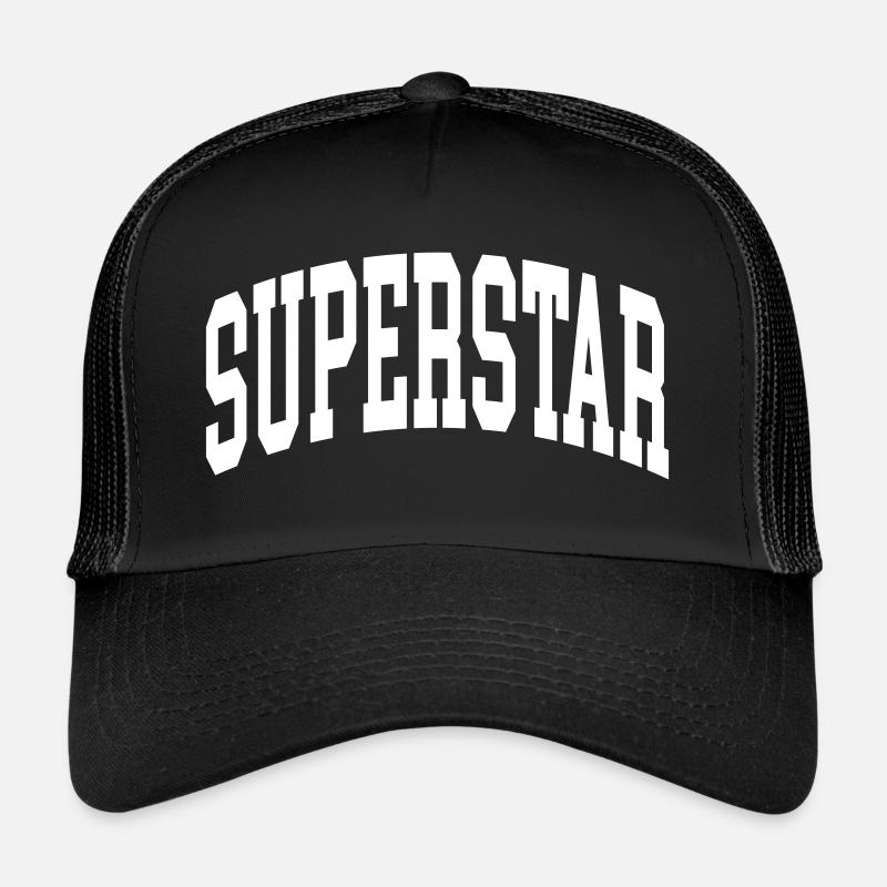 Superstar - Trucker Cap - black/black