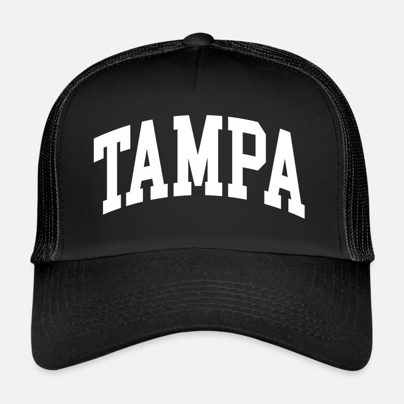 Tampa - Trucker Cap - Schwarz/Schwarz