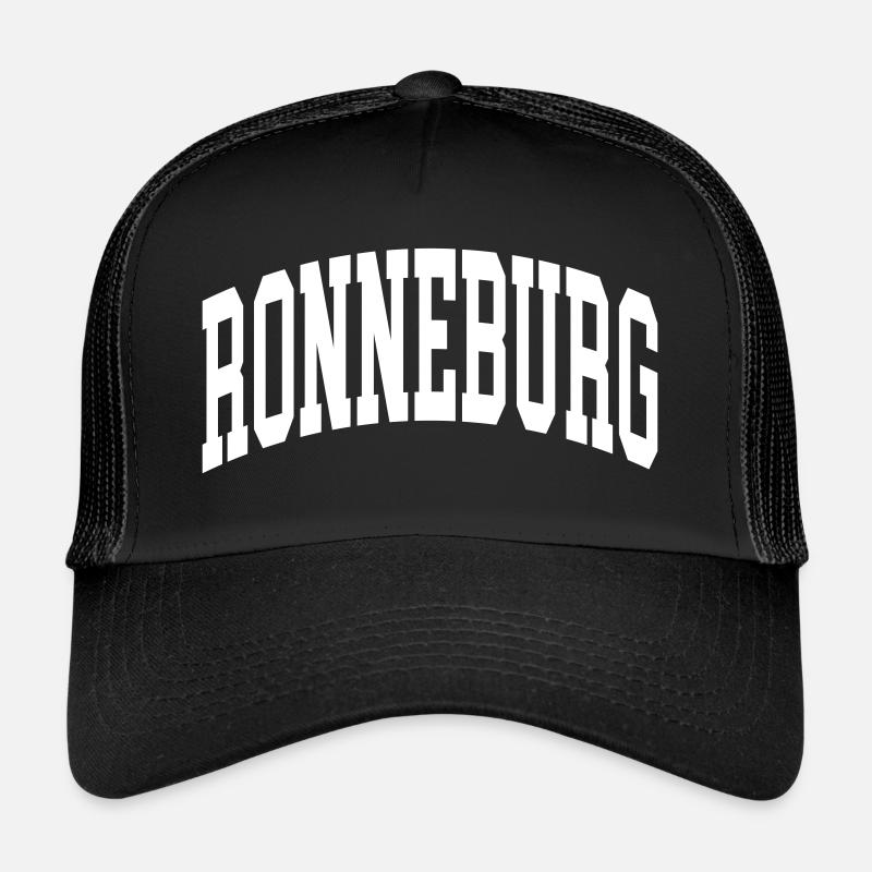 Ronneburg - Trucker Cap - Schwarz/Schwarz