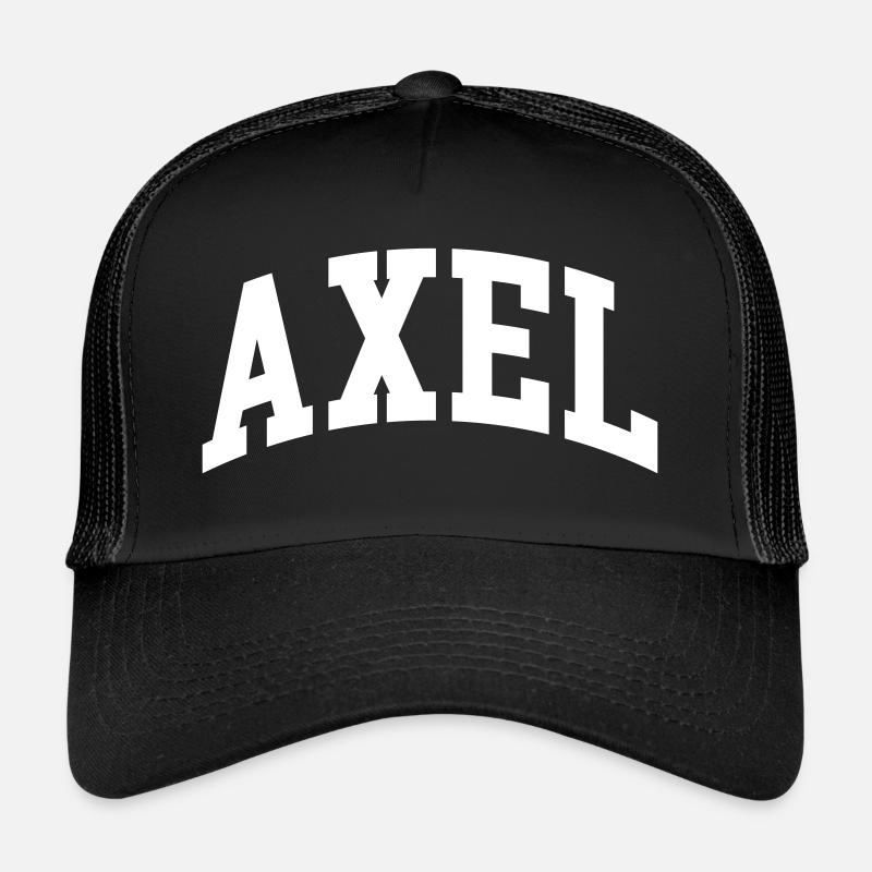 Axel - Trucker Cap - Schwarz/Schwarz