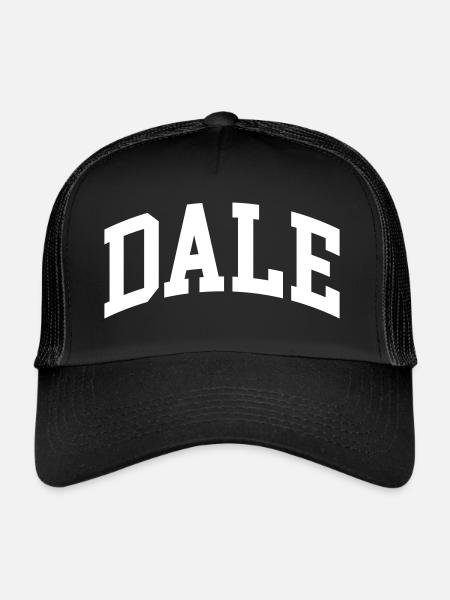 Vallée - Casquette trucker  - noir/noir - Devant